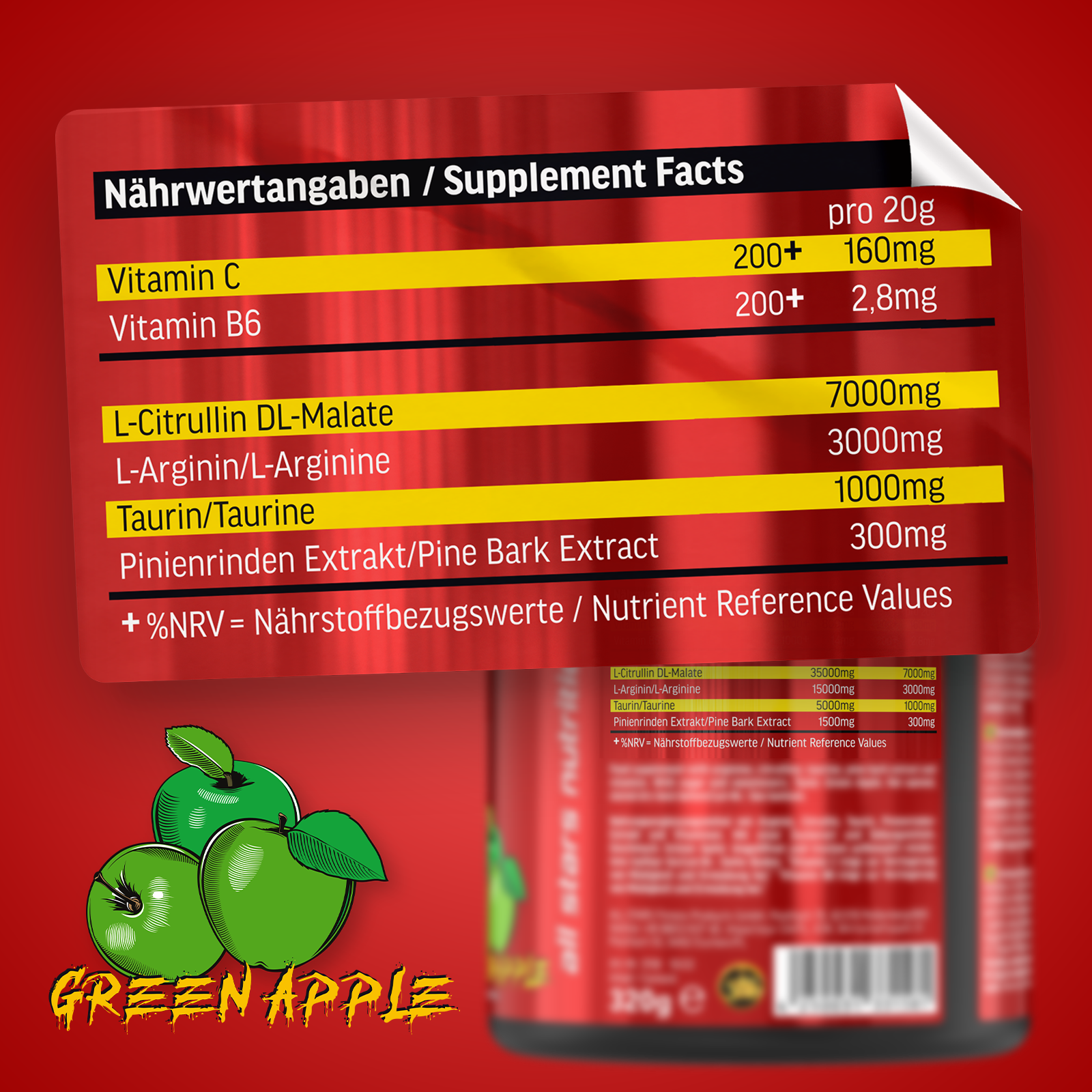 ALL STARS Pump Booster - Stim Free Preworkout Booster