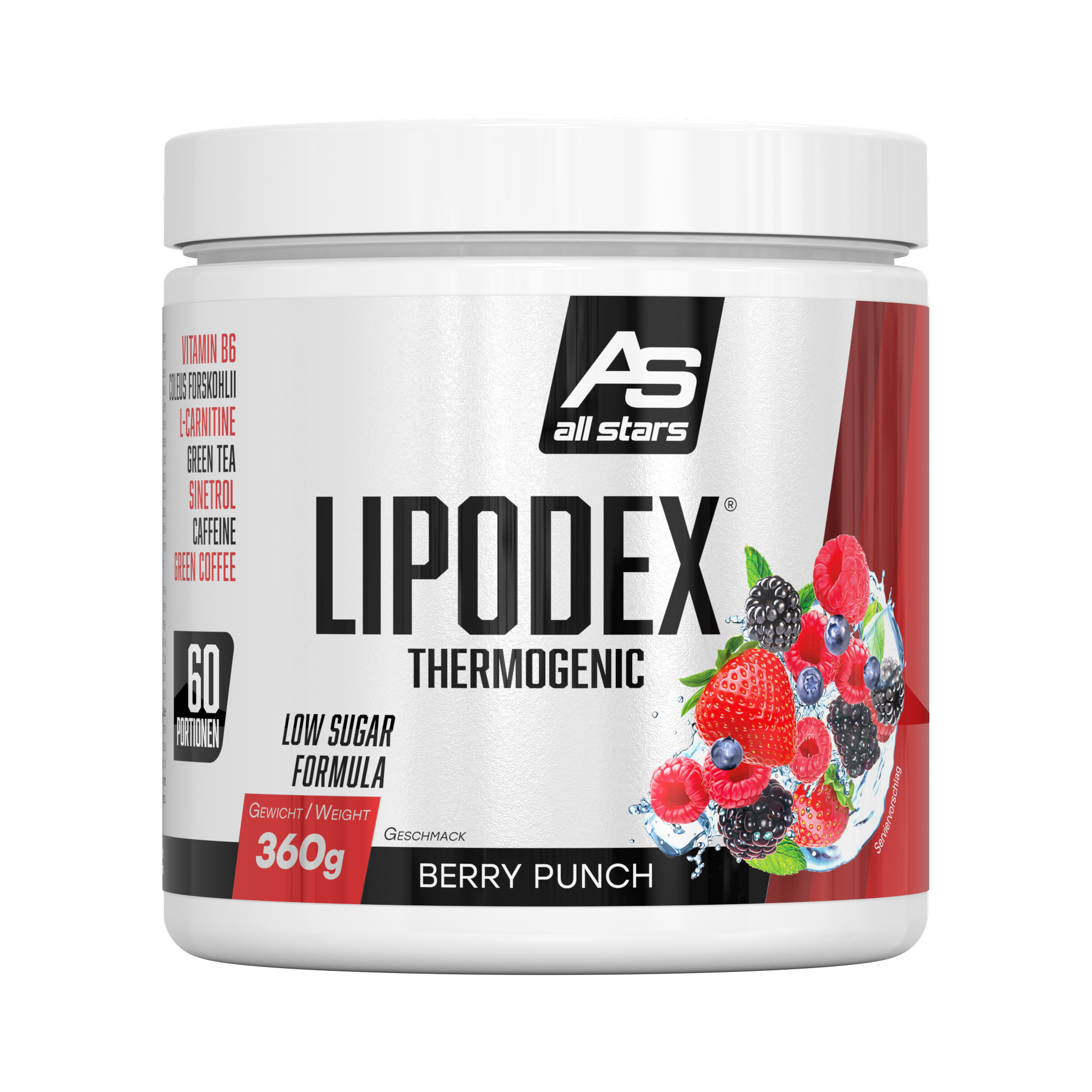 ALL STARS Lipodex Pulver - 360g Dose