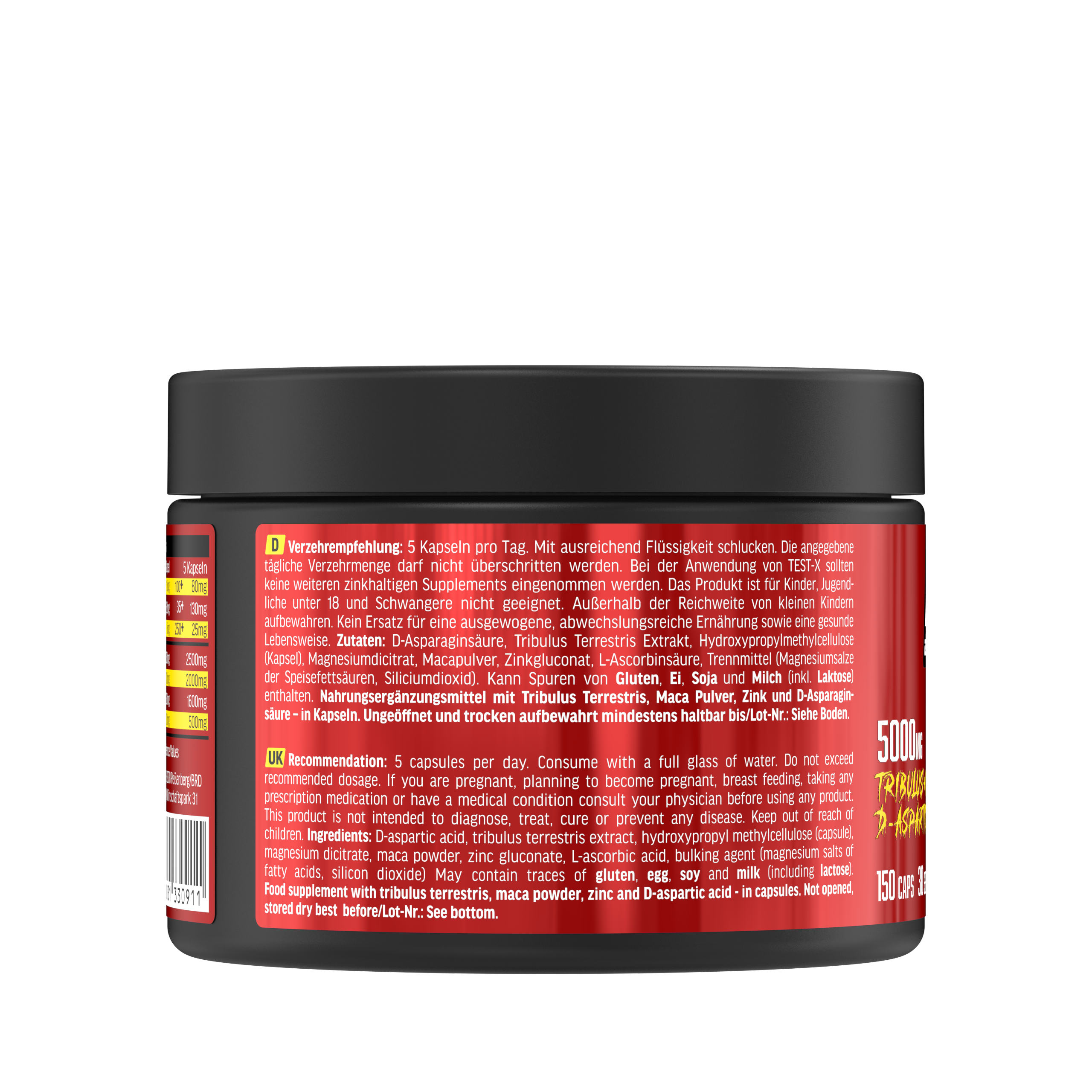 ALL STARS Test-X Extreme - T-Boost Kapseln 