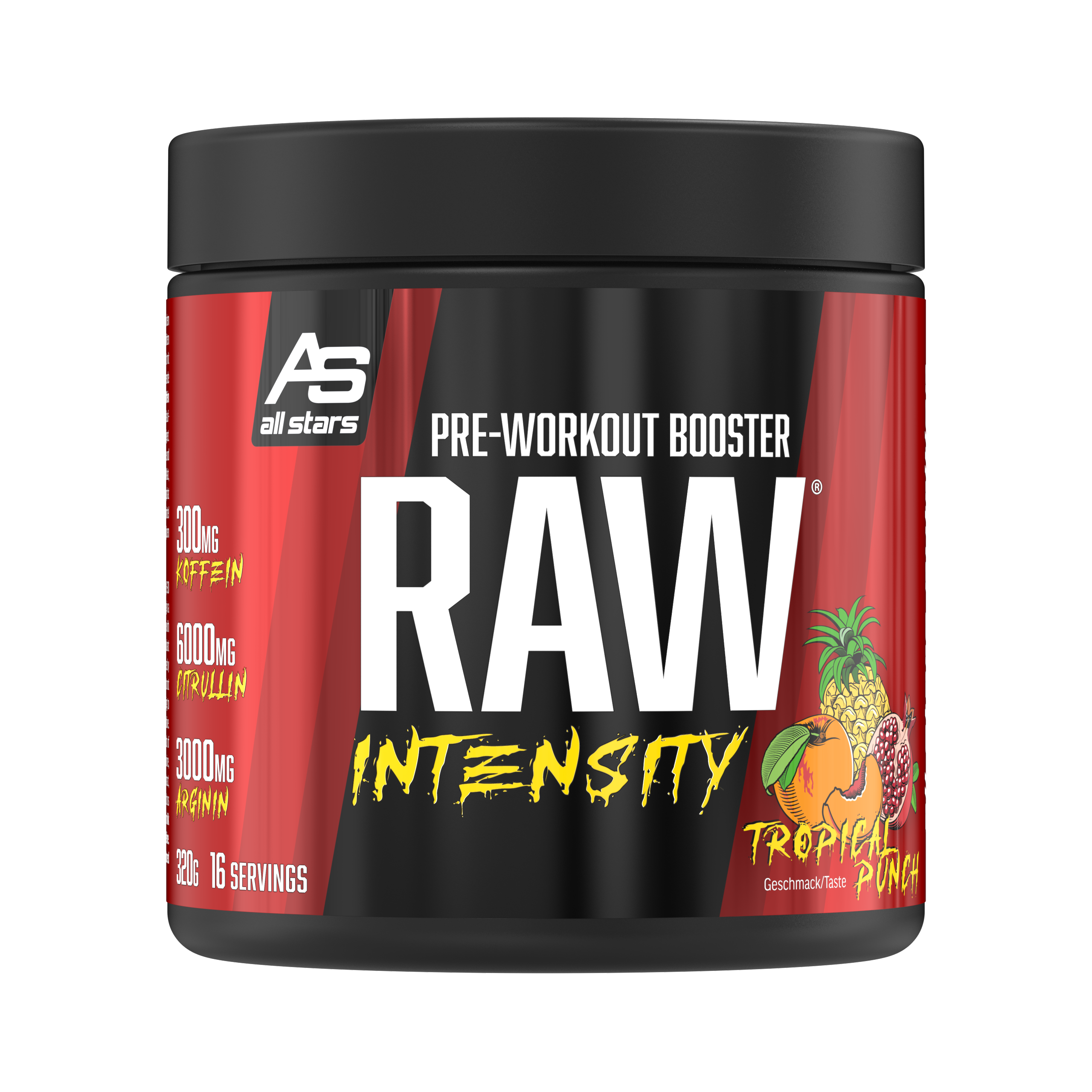ALL STARS Raw Intensity Pre Workout Booster 