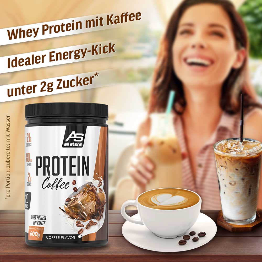 ALL STARS Protein Coffee Whey Protein mit Kaffee